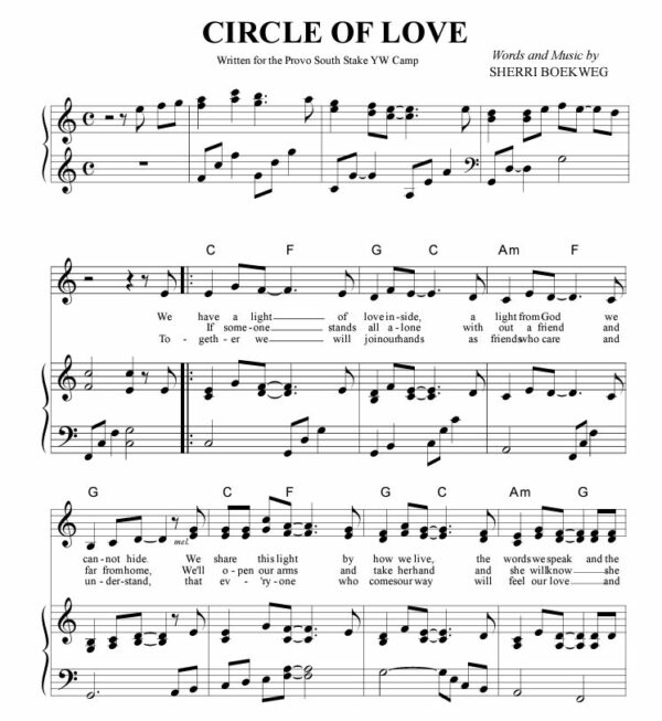 Circle of Love page 1