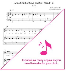 Choir Bundle I Am a Child of God and So I Stand Tall Thumbnail